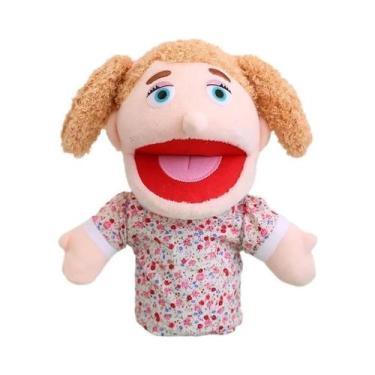 Imagem de Fantoches De Mão De Pelúcia Para Crianças, 28-33cm, Menino, Menina, Dr