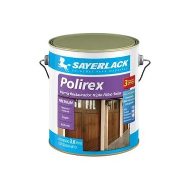 Imagem de Verniz Restaurador Premium Brilhante Polirex Imbuia 3,6 Litros - Sayer