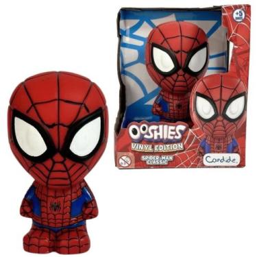 Imagem de Boneco Homem Aranha Clássico Ooshies de Vinil 10 cm Marvel - Candide