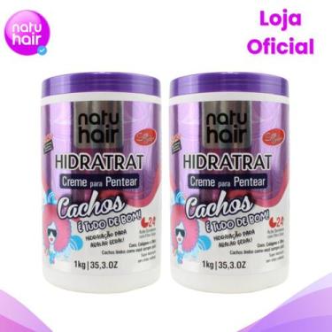 Imagem de Creme para Pentear Cachos é Tudo de Bom Natuhair 1kg (2 UN) - Natuhair