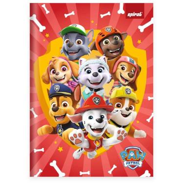 Imagem de Caderno 1-4 C.D. costurado 80fls P. Canina 2519792 Spiral Ptc