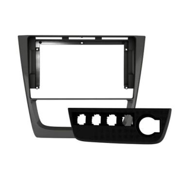 Imagem de Moldura painel multimidia 9 poleg  vw g6 gol voyage saveiro - FIAMON, 