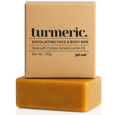 Imagem de Joli Noir Sabonete de açafrão com pedra-pomes