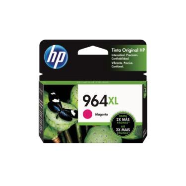 Imagem de Cartucho HP 964 XL Magenta Original Alto Rendimiento (3JA55AL) Para HP OfficeJet Pro 9010, 9016, 9018, 9020
