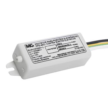 Imagem de Kit 4 Protetor P/Portoes Eletronicos 4,5Ka Bivolt Margirius