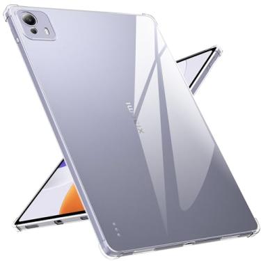 Imagem de Natbok Capa para Xiaomi Pad 7S Pro 12.5, proteção avançada contra quedas de airbag, silicone flexível TPU à prova de choque, antiarranhões, antiamarelamento, capa fina para tablet Xiaomi Pad 7S Pro