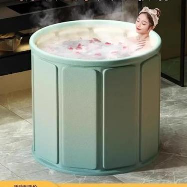Imagem de Banheira Dobrável SPA Adulto Banheira Ofurô Portátil - BANHEIRA GELO, 