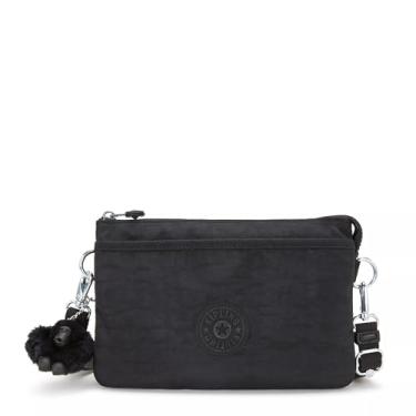 Imagem de Kipling Bolsa tiracolo feminina RiRi, Black Noir, 9.5'' L x 6.25'' H x 2.5'' D