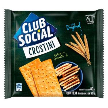 Imagem de Biscoito Crostini Club Social 80g - Mondelez