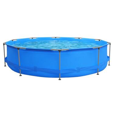 Imagem de Piscina Estruturada Redonda 360cmX76cm 6180L Jilong com Bomba Automatica