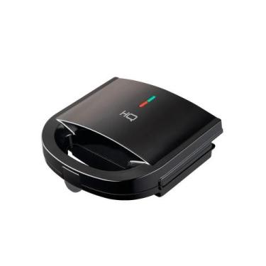 Imagem de Sanduicheira E Grill HQ 750W Antiaderente Preto HQ-SG004 220V