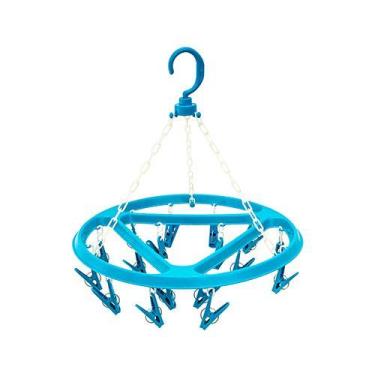 Imagem de Varal Giratório em Plástico com 18 Prendedores - Ampeplast