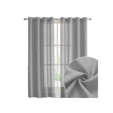 Imagem de Cortina Sala Quarto Cozinha para varão simples 3,00 x 2,30m - Armazem 