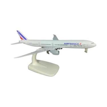 Imagem de Avião Emirates B777 - Modelo de Metal Die-Cast para Crianças (Escala 1