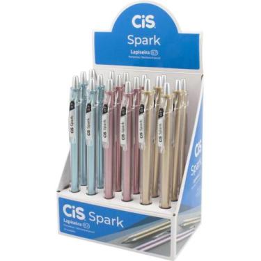 Imagem de Lapiseira 0.7MM CIS SPARK 3CORES Metalicas - Sertic