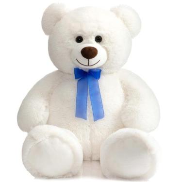 Imagem de Ursinho de pelúcia HollyHome Teddy Bear Giant 90 cm branco