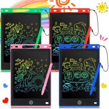 Imagem de Tablet de escrita LCD Zonon de 8,5 polegadas Doodle Board 4 unidades
