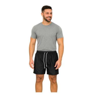 Imagem de Kit 3 Bermudas Tactel Masculina FMF Esportiva Academia Praia Casual, C