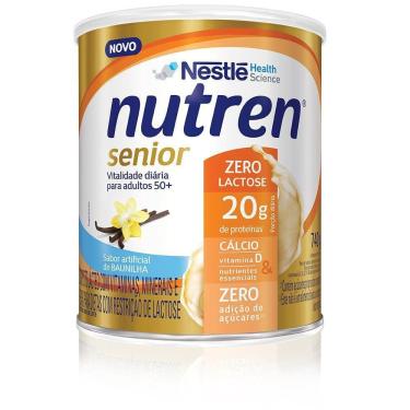 Imagem de Nutren Senior Baunilha Zero Lactose 740g