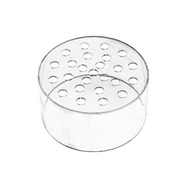 Imagem de Bothyi Capa protetora para alimentador de corais, protetor de alimentação para aquário, tanque de peixes anti-predação, transparente, protetor de capa, L