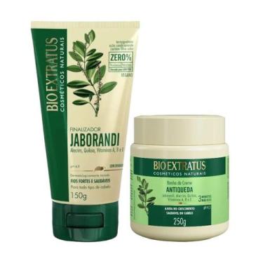 Imagem de Kit Jaborandi finalização capilar 1 Banho de creme 250ml 1 Finalizador