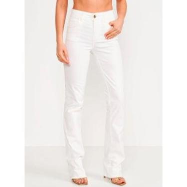 Imagem de Calça Feminina Sarja Cintura Alta Base Bia Colcci-Feminino