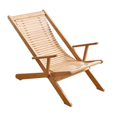 Imagem de UISLA Espreguiçadeira de jardim, baloiço de bambu, sala de estar, ambientes internos e externos, assento relaxante confortável