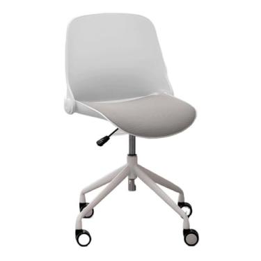 Imagem de Cadeiras de mesa respiráveis cadeira de escritório esponja com apoio de braço e rodas cadeira de escritório cadeira de escritório ergonômica ajustável em altura