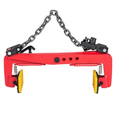 Imagem de Braçadeiras de elevação de 1,999 kg Braçadeira de elevação de placa de abertura de mandíbula Braçadeira de placa vertical para levantar e transportar clipe de pedra pendurada ardósia, B5 (abertura 360