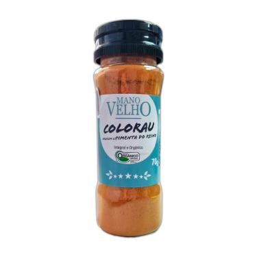 Imagem de Colorau com Pimenta do Reino Orgânico Mano Velho 70g