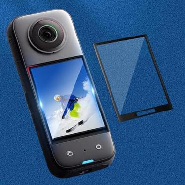 Imagem de 1 película protetora de tela curva 3D para tela Insta360 One X4 película protetora de ação para câmera de vídeo flexível antiarranhões