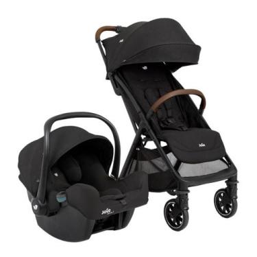 Imagem de Carrinho com Bebê Conforto Travel System Pact Pro Chumbo Shale - Joie