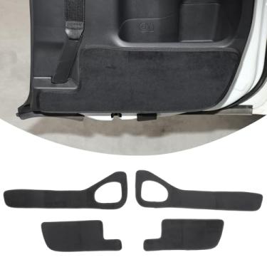 Imagem de Aotumcer Painel de proteção antiimpacto para porta de carro compatível com Nissan Frontier 2022-2025 porta interna painel anti chute acessórios de capa protetora antisujidade, 4 peças