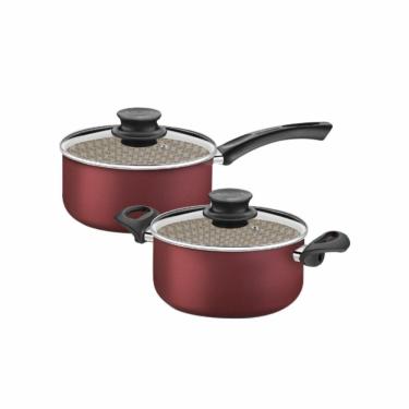 Imagem de Jogo De Panelas Paris 2 Peças Alumínio Antiaderente Patv1 E Patv3 - Tramontina