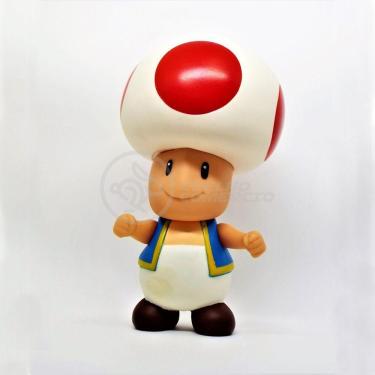 Imagem de Boneco Cogumelo Toad Grande Super Size 20Cm - Mario