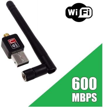 Imagem de Adaptador Usb 2.0 Wireless 802.11 N Wi-fi 600mbps