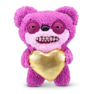 Imagem de Fuggler Gold Fuggs by ZURU Funny Ugly Monster, Plush, colecionável, brinquedo (Teddy Bear Nightmare - Heart)