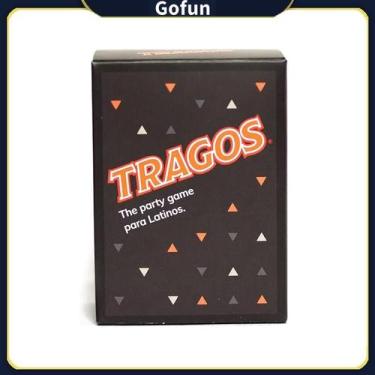 Imagem de Jogo de tabuleiro Tragos para festas em família Jogo de cartas engraça