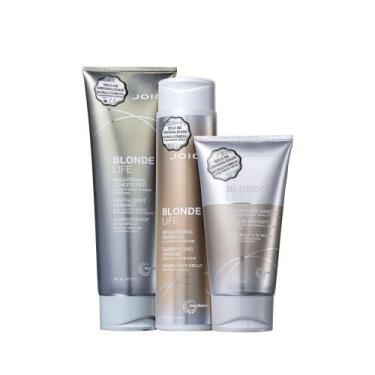 Imagem de Joico Blonde Life Smart Release Shampoo 300ml + Condicionador 250ml + 