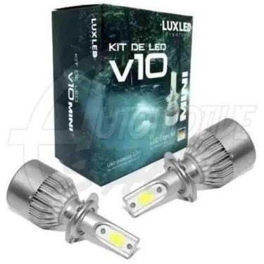 Imagem de Kit Ultra Led V10 Super Branco 6500K 30W 20.000 Lumens H1