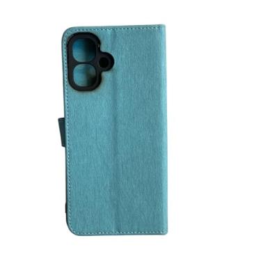 Imagem de Capa Carteira Compativel Para Infinix Smart 10 Capinha Estojo Flip (Azul Claro)
