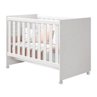 Imagem de Berço Mini Cama Katatau  Branco Brilho - Reller Móveis Branco Brilho