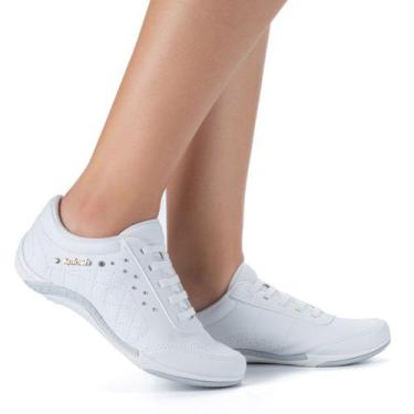 Imagem de Tênis Moda Feminino Adulto Kolosh Branco, White, 38
