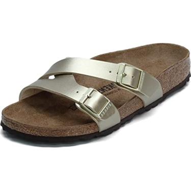 Imagem de Sand lia de couro feminina Yao Birkenstock