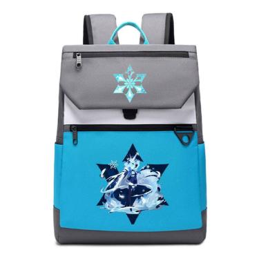 Imagem de Mochila escolar Genshins Impactss Anime para crianças