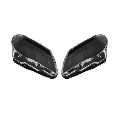 Imagem de 1 Par de Lentes de Farol Dianteiro Transparentes, Carcaça do Farol, Abajur Translúcido Compatível com BMW Série 7 E65 E66 2005 2006 2007 2008