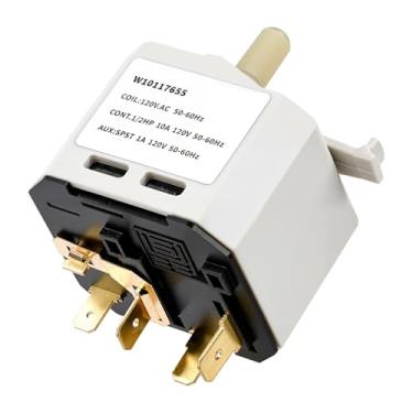 Imagem de W10117655 Interruptor de partida para secadora Whirlpool Kenmore Maytag Crosley Push, peças de substituição 1448106 AP6015267 AH1491565 EA1491565 PS1491565 WPW10117655 PS11748542 1491565 48106