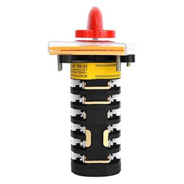 Imagem de aqxreight T-16EXF64D-6 Seletor de Interruptor de Comutação de Came de 8 Posições para Fresadora Compacto para Interruptor Seguro. Flexível externo. Pequeno Serviço Seguro Pequenas Mudanças