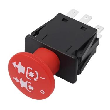 Imagem de BCXFORK Interruptor de embreagem de 8 terminais 10 AMP 4174684 500016 430-528 para cortadores de grama Dixie Chopper Delta Hustler compatíveis com cortadores de grama clássicos RZT Pro Series SZT Pro