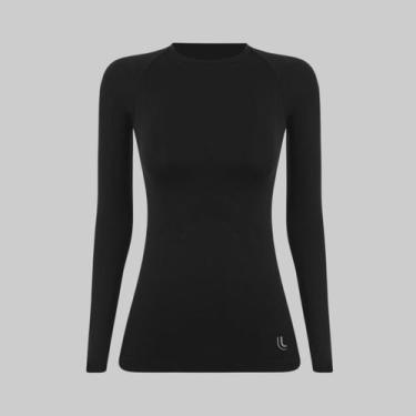 Imagem de T-Shirt Lupo Térmica I - Max Feminina 71012-002, Preto, M